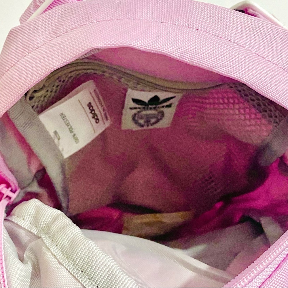 Adidas New Trefoil Logo Mini Backpack 2.0 Originals Orchid Pink Purple - Picture 3 of 10